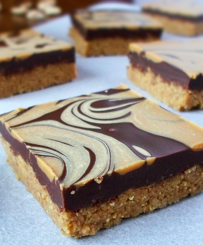 Čokoladne kikiriki puter kocke