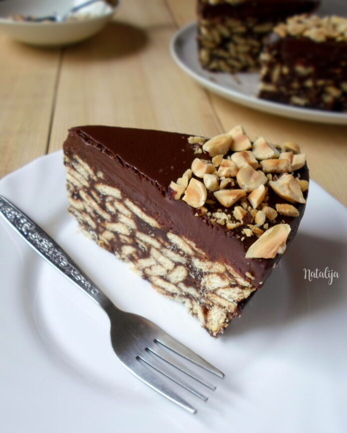 Čoko-rum keks torta