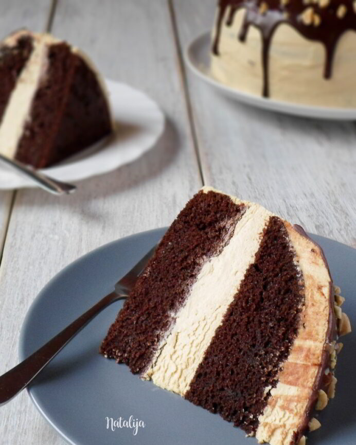 Čokoladna torta sa kikiriki puterom