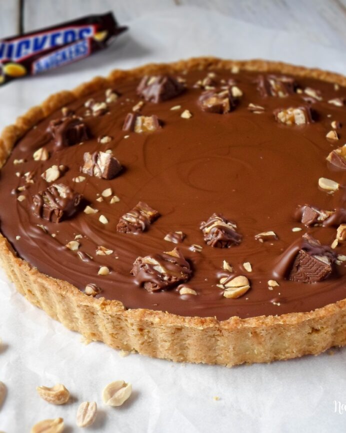 Snickers karamel tart