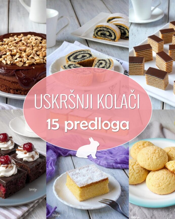 Uskršnji kolači – 15 predloga