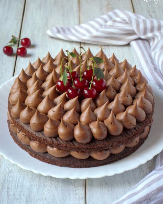 Ultra čokoladna torta sa višnjama