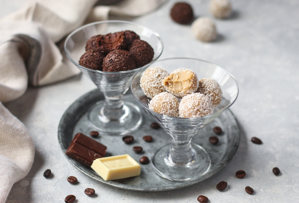 Čokoladni tartufi (truffles) sa kafom