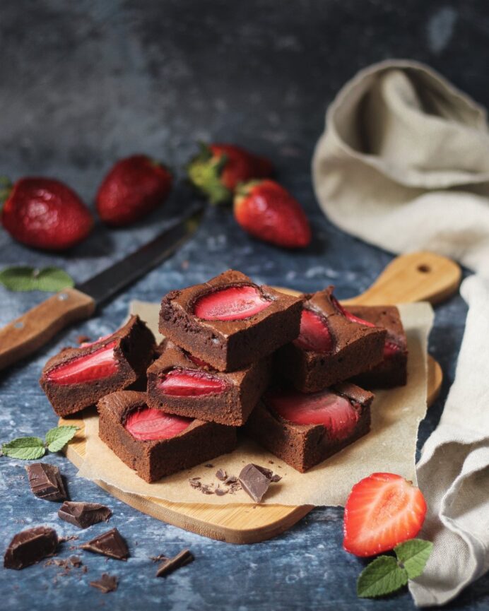 Brownies sa jagodama