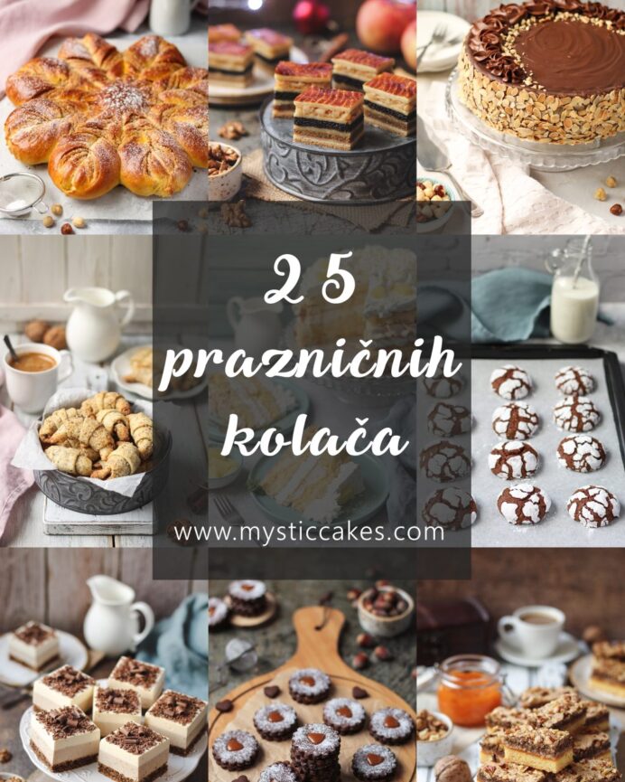 25 prazničnih kolača