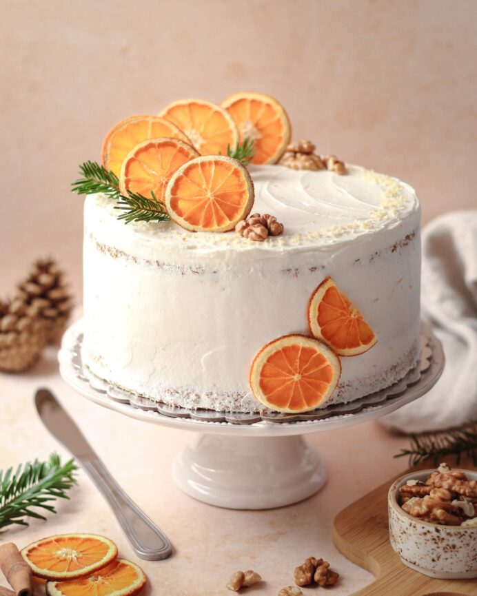 Zimska torta od oraha i narandže