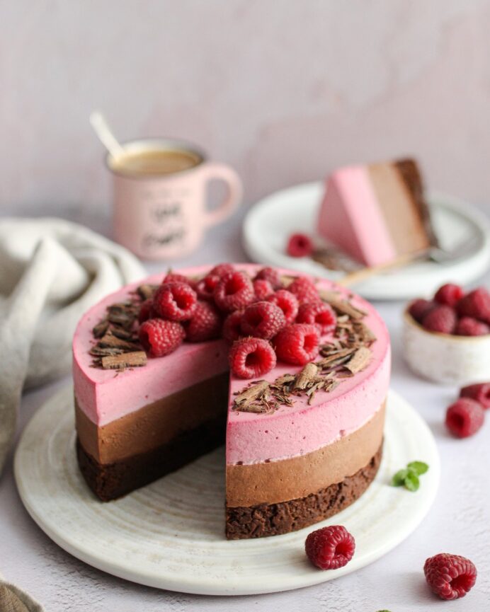 Čoko-malina torta (bez brašna)