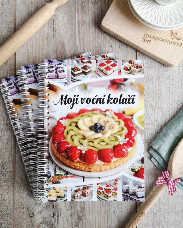 Knjiga “Moji voćni kolači” u prodaji