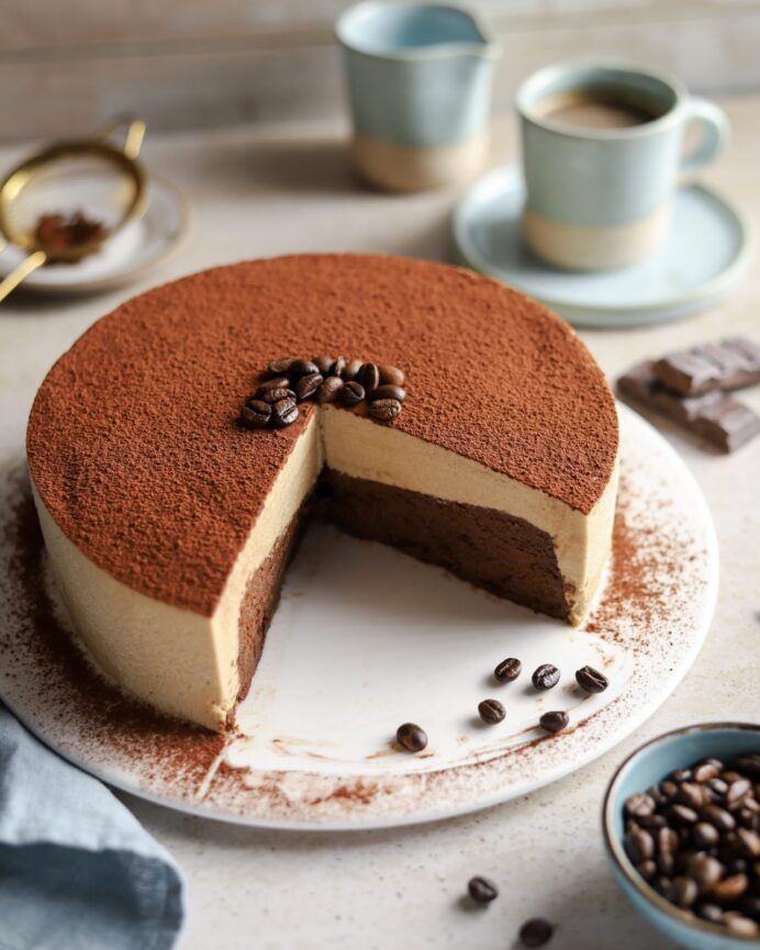 Čokoladna mousse torta sa kafom (bez brašna)