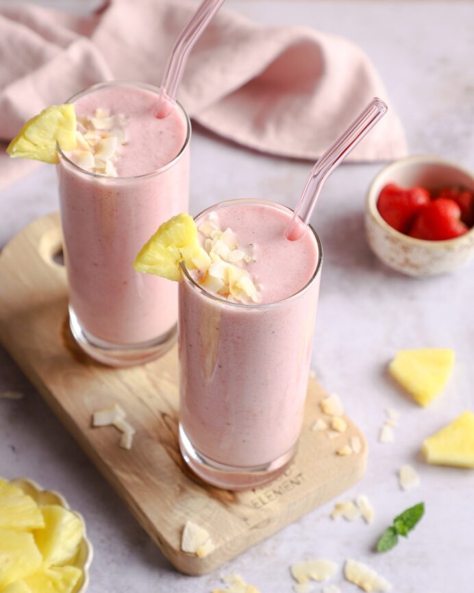 Pina Colada smoothie s jagodama